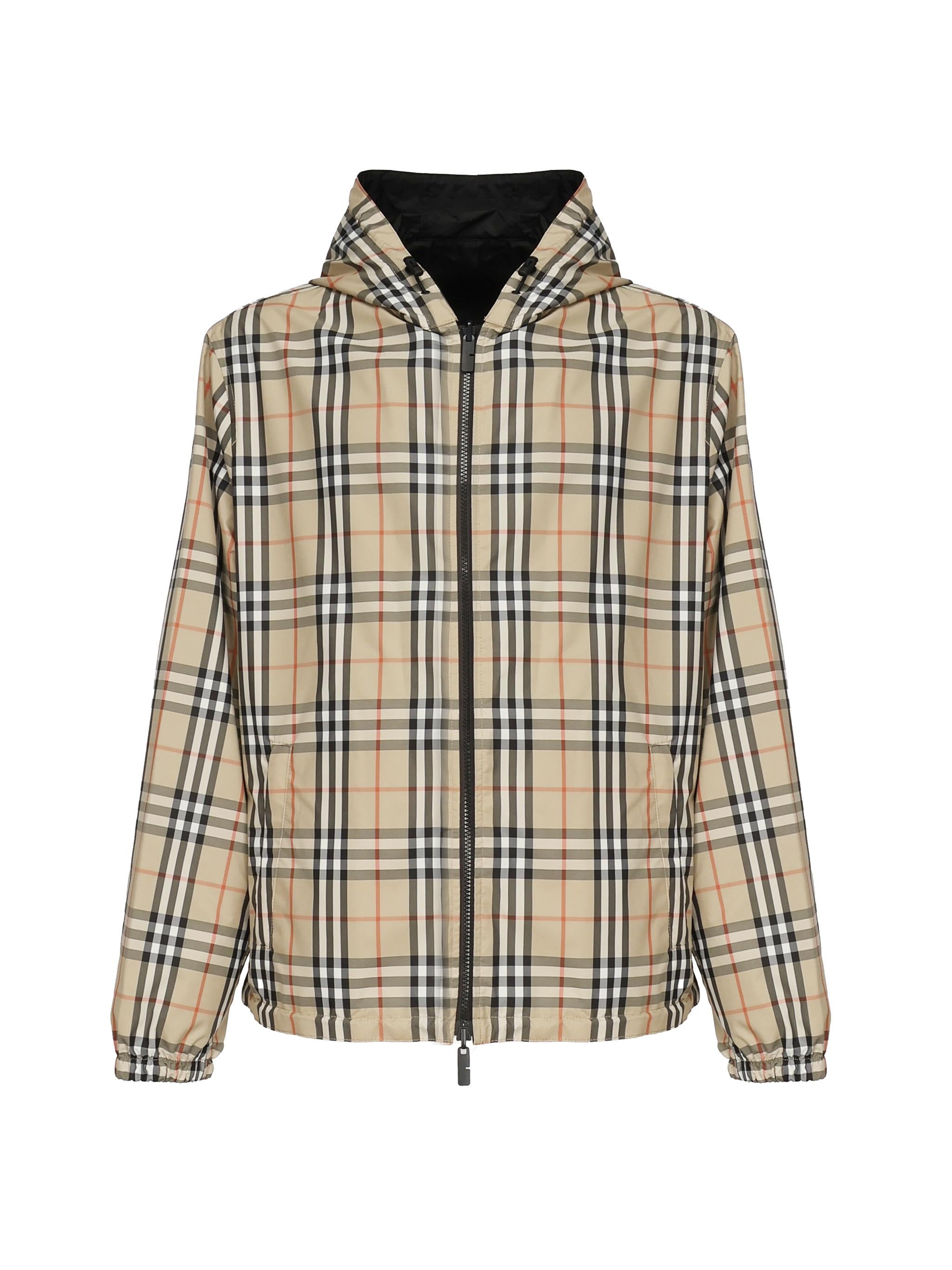 Giacca reversibile Check<BR/> 8110371 B9368 BURBERRY 