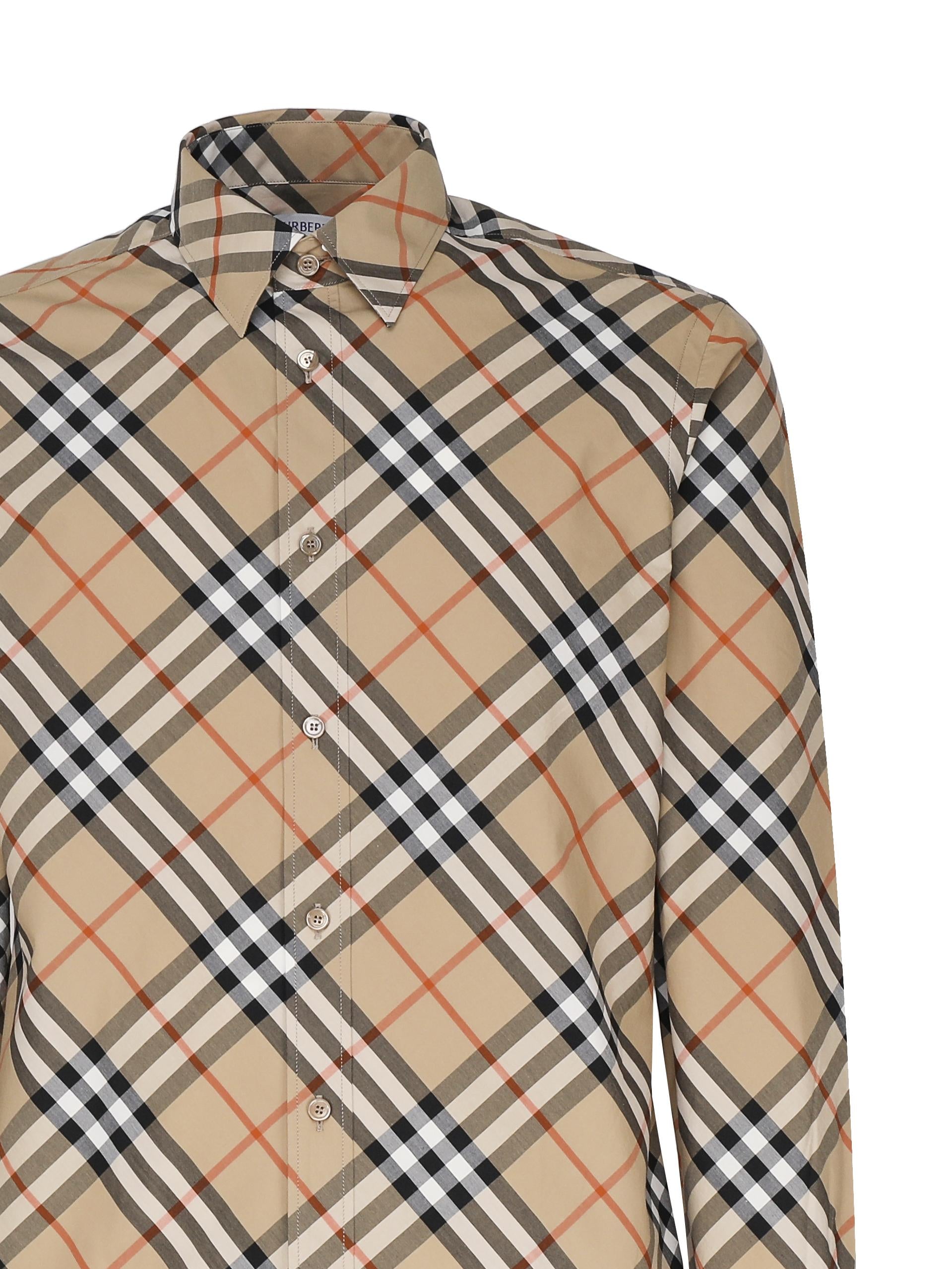 Camicia in cotone Vintage check 8087634 B9368 BURBERRY 
