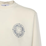 Felpa in cotone con stampa 'Outline Compass' L1S156100001 S0283V0093 STONE ISLAND 
