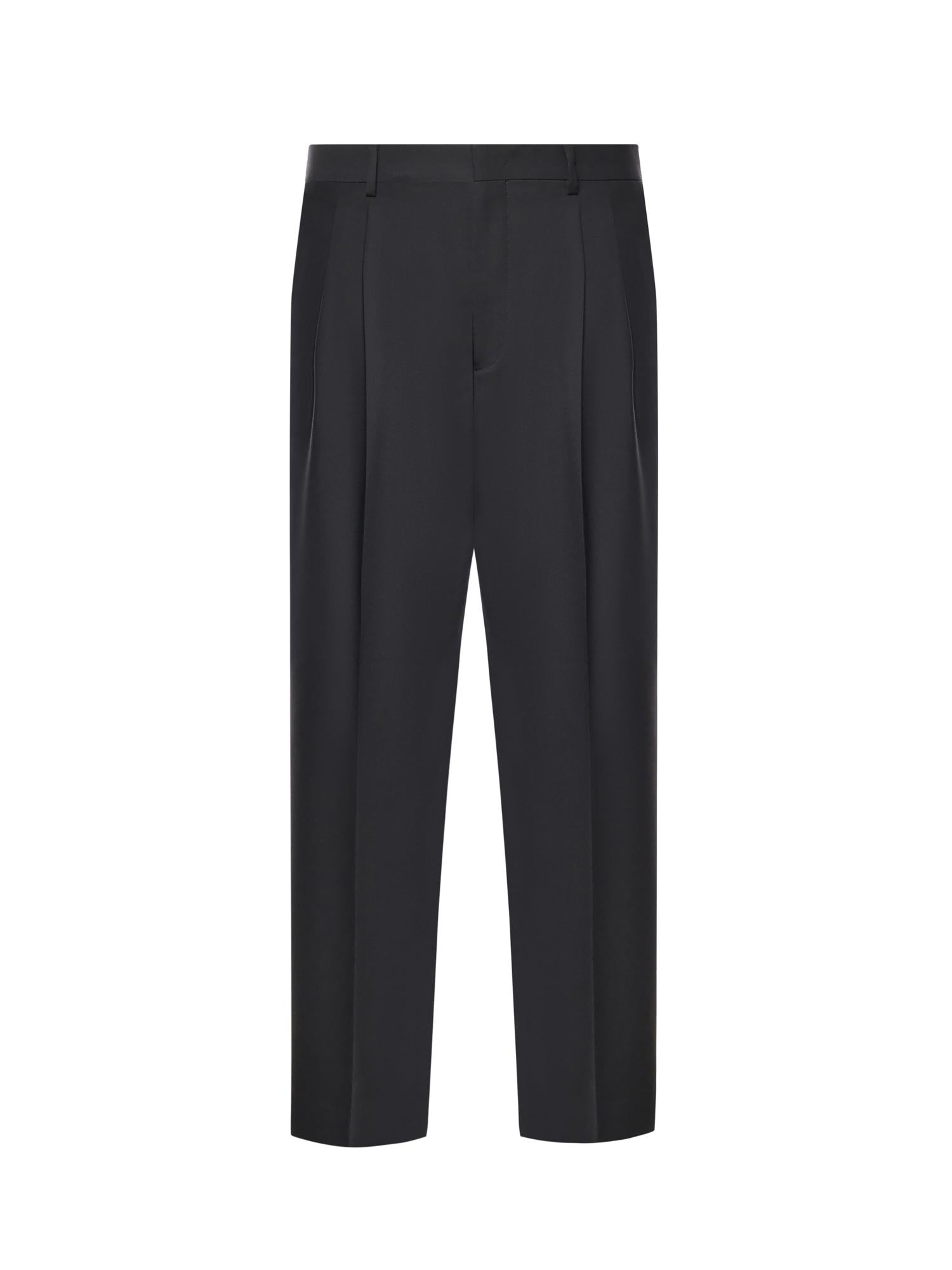 Pantaloni Mat in misto lana MAT SMPNERO BE ABLE 