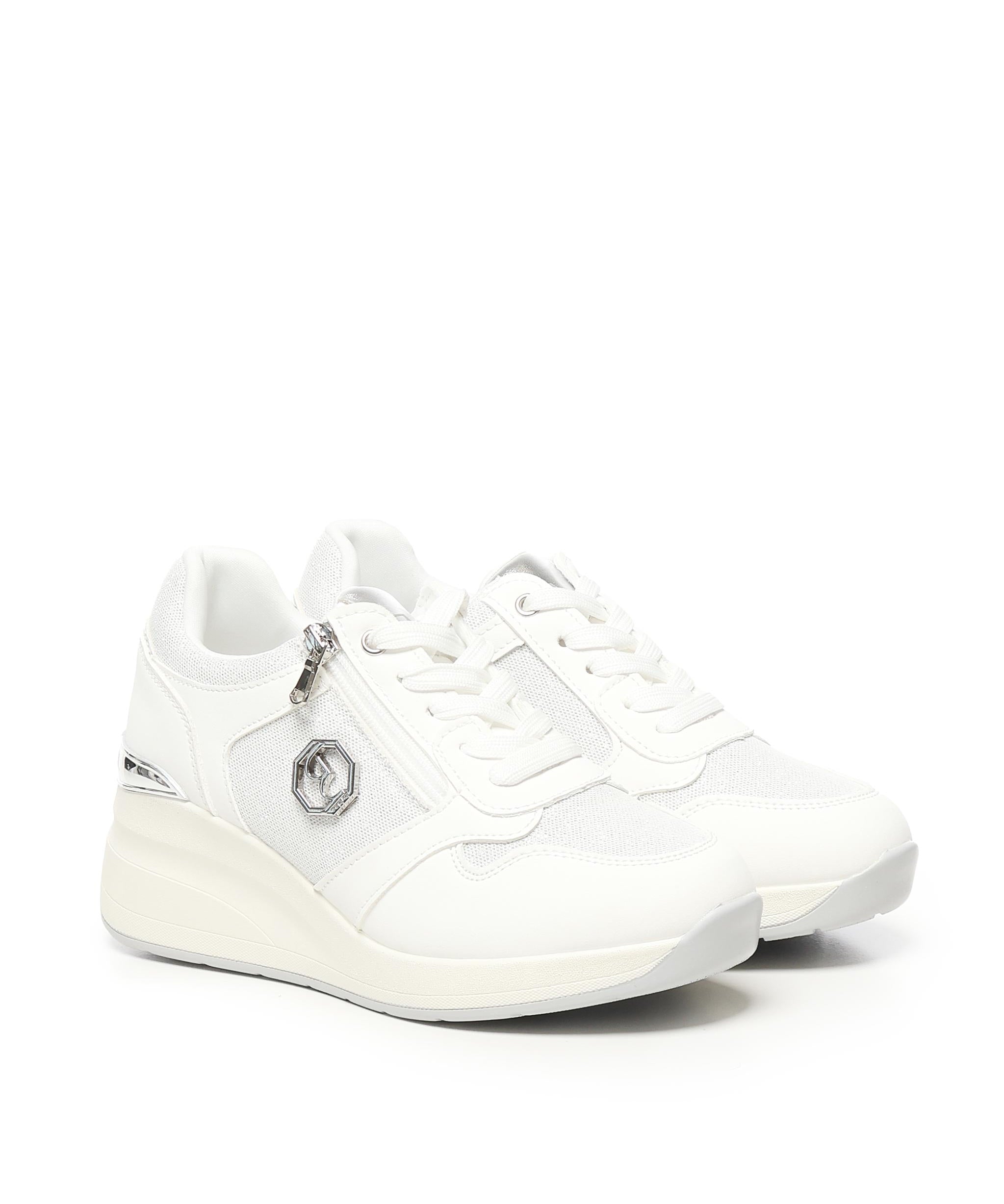 Sneakers Carena BYSC8X401GLI BIAN/ARGENT BY BYBLOS 