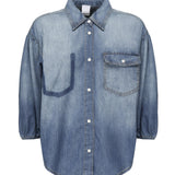 Camicia jeans maniche a tre quarti 104629 A2DTPJO PINKO 