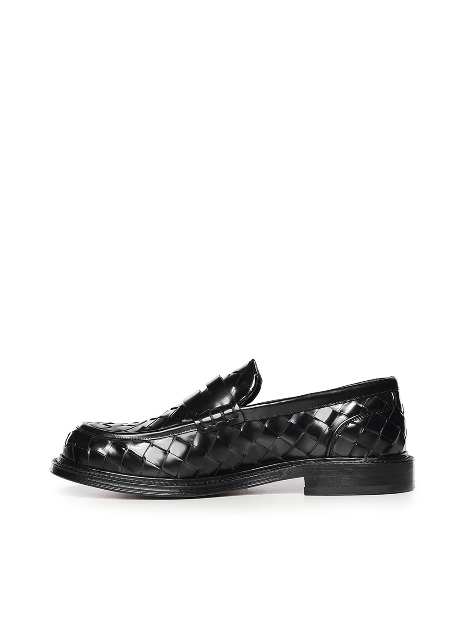 Mocassini James in pelle 855165 VBPB01000 BOTTEGA VENETA 