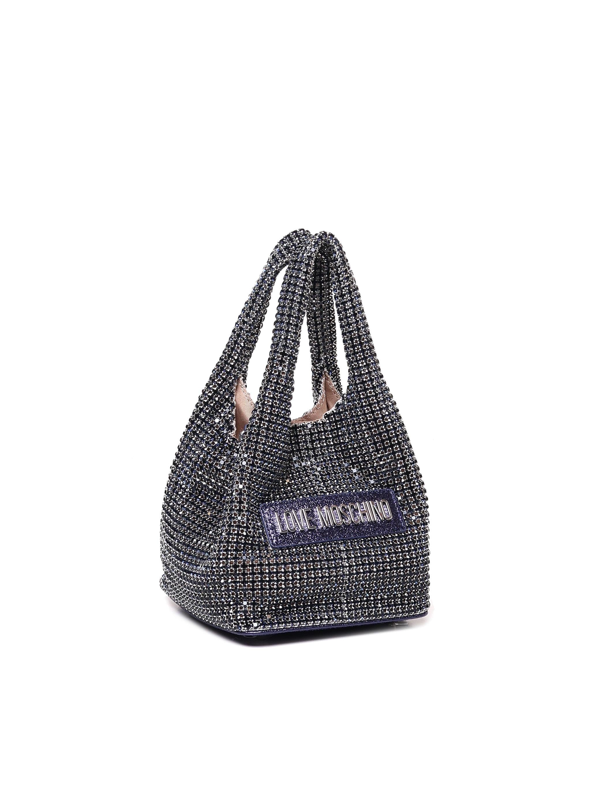 Mini bag con strass Sparkling JC4044PP1LLP1 76A LOVE MOSCHINO 