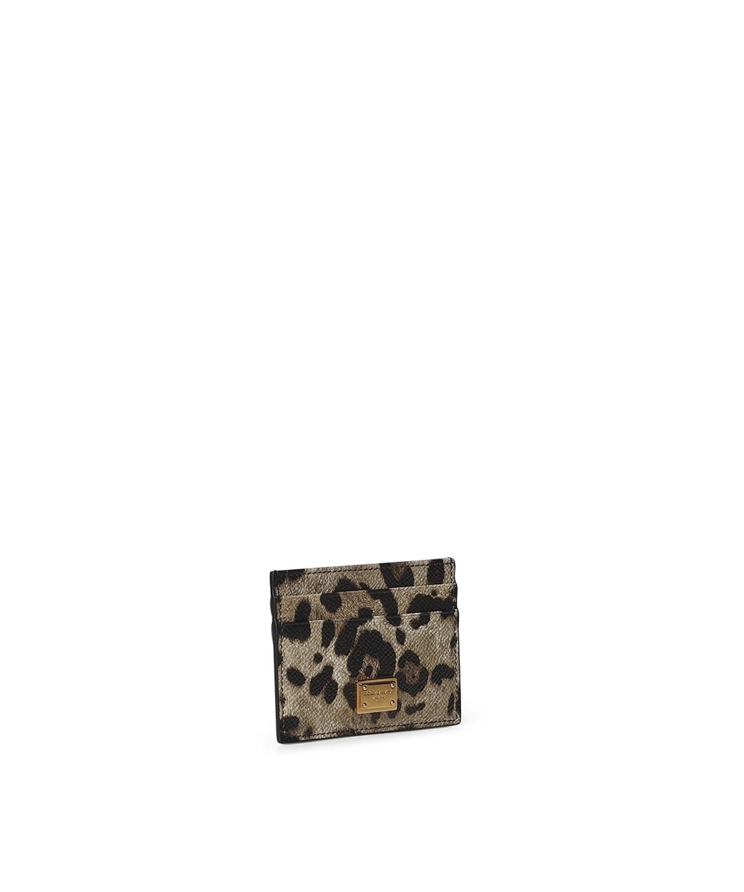 Portacarte in Dauphine con logo BI0330 AX566HY13M DOLCE & GABBANA 