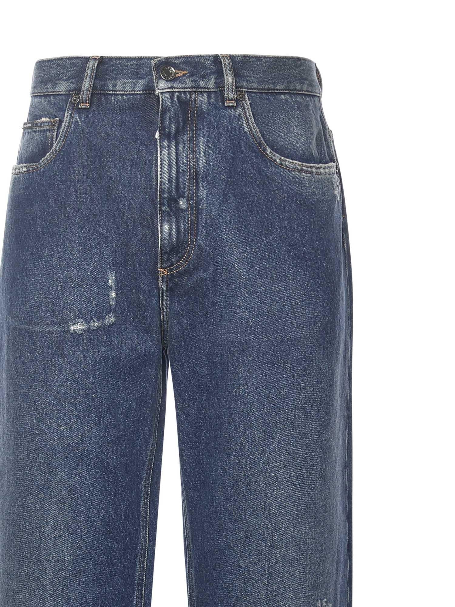 Jeans in denim di cotone GP18LD G8NH3S9001 DOLCE & GABBANA 