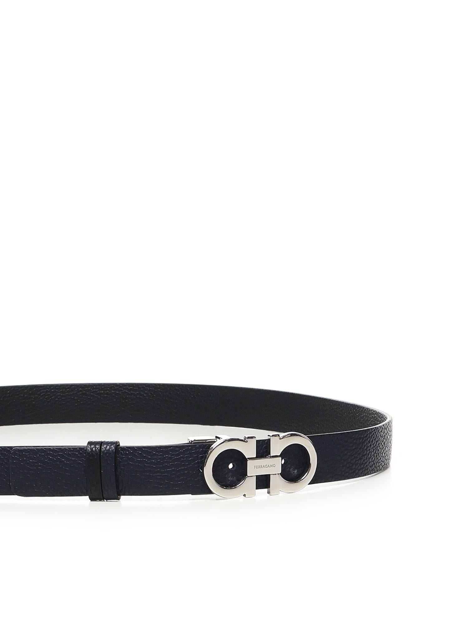 Cintura Gancini in pelle 23A565 674261518 FERRAGAMO 