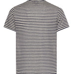 T-shirt Dover in cotone a righe DOV0010 00283L MC2 SAINT BARTH 