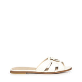 Slipper in pelle con logo SD0463 P001Z12 PINKO 