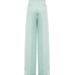 Pantaloni in envers satin 80AAA123 N0707189 GENNY 