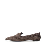 Mocassini Iris Winter con logo 73SC9FV01VEL IRIS WINTERTAUPE V° 73 