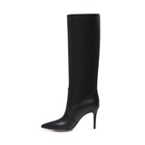 Stivali Hansen in pelle di vitello G80626 85RICVGI GIANVITO ROSSI 