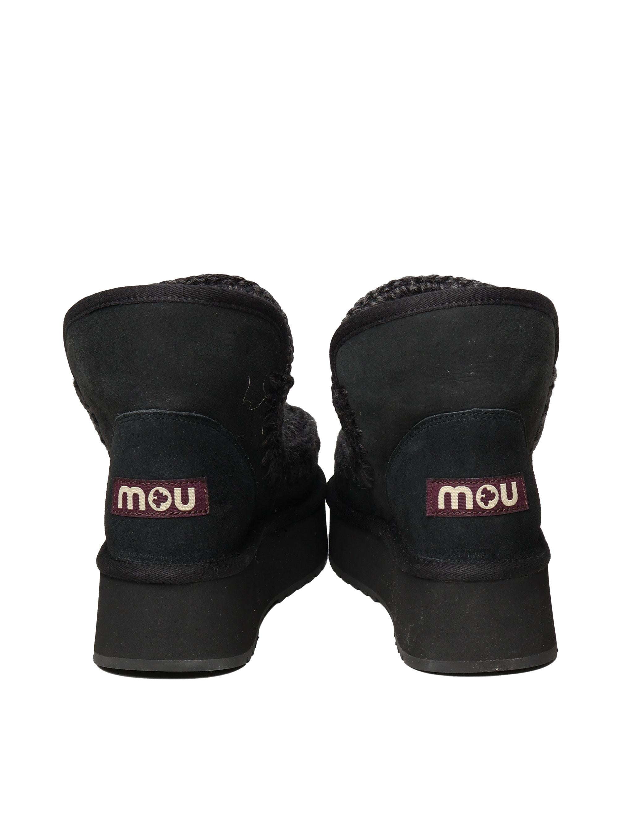 Mini Eskimo Platform Boot MUFW681000A BKBK MOU 