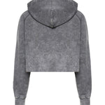 Felpa cropped in cotone 106343 A33MK10 PINKO 