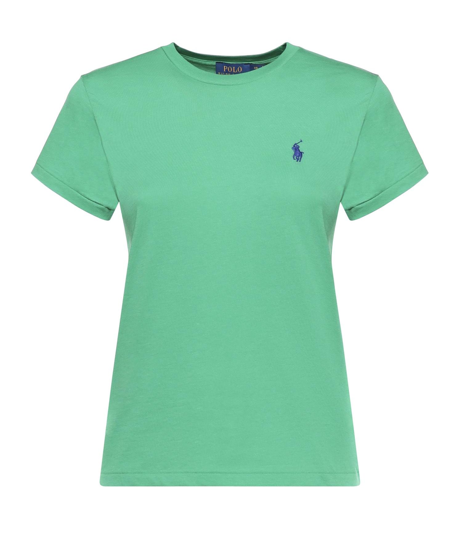 T-shirt in cotone con logo 211B14605 016 POLO RALPH LAUREN 