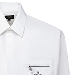 Camicia in cotone con logo FS1098 AN08F0QA0 FENDI 