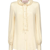 Camicia in seta Toute la V<BR/> 6B0AB7M0 93LET5 VALENTINO GARAVANI 