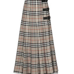 Kild midi in lana Check 8110428 C3142 BURBERRY 