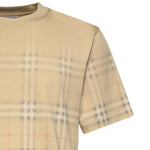 T-shirt in cotone Check sfumato 8119022 B9368 BURBERRY 