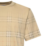 T-shirt in cotone Check sfumato 8119022 B9368 BURBERRY 
