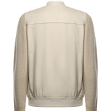 Giacca con zip MK9960132 LATTE MARKUP 