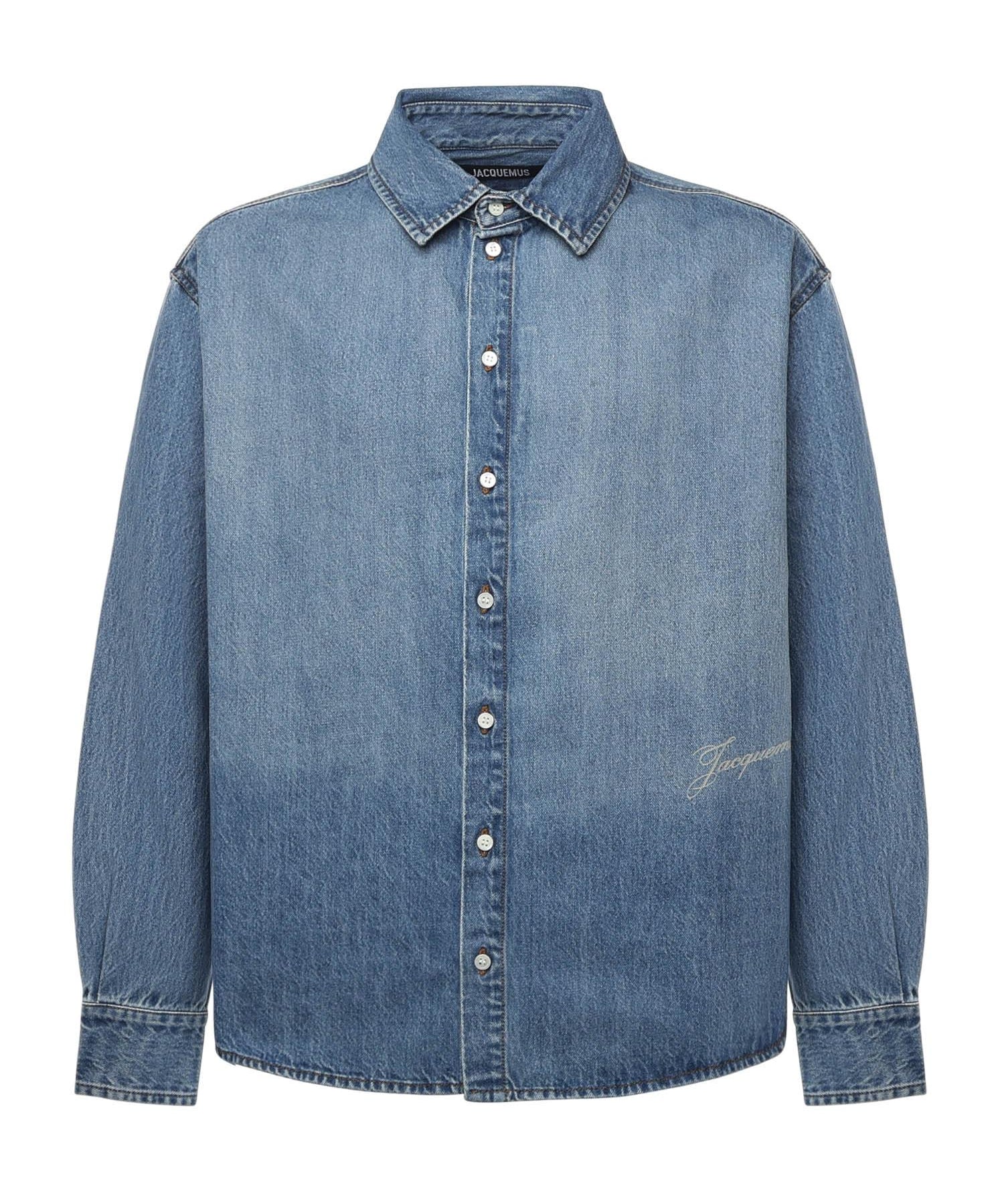 Camicia "La chemise de-Nîmes Simon" in denim 25HSHM00545AD00017 33C JACQUEMUS 
