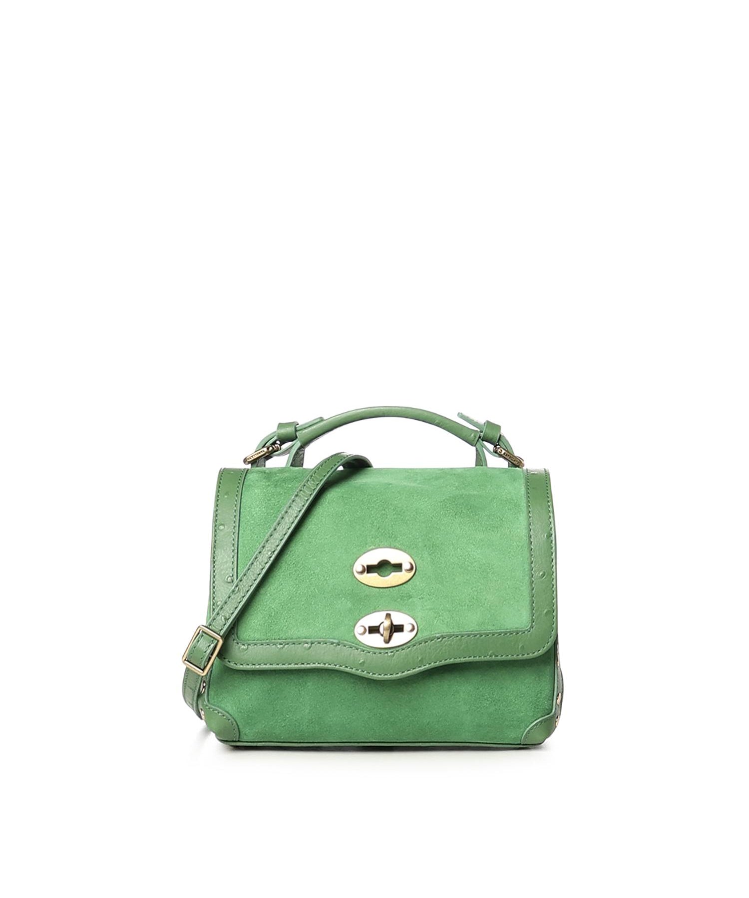 Borsa Postina® Baby in pelle Zashmere® e cactus 070790 2270000Z0404 ZANELLATO 