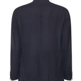 Blazer doppiopetto in misto cashmere<BR/> E4070B 79B SANTANIELLO 