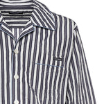 Camicia Vanity a righe con logo G5OI1T FBMFUS8053 DOLCE & GABBANA 
