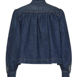 Giacca arricciata in denim CH26SDV09258 4A1 CHLOÉ 
