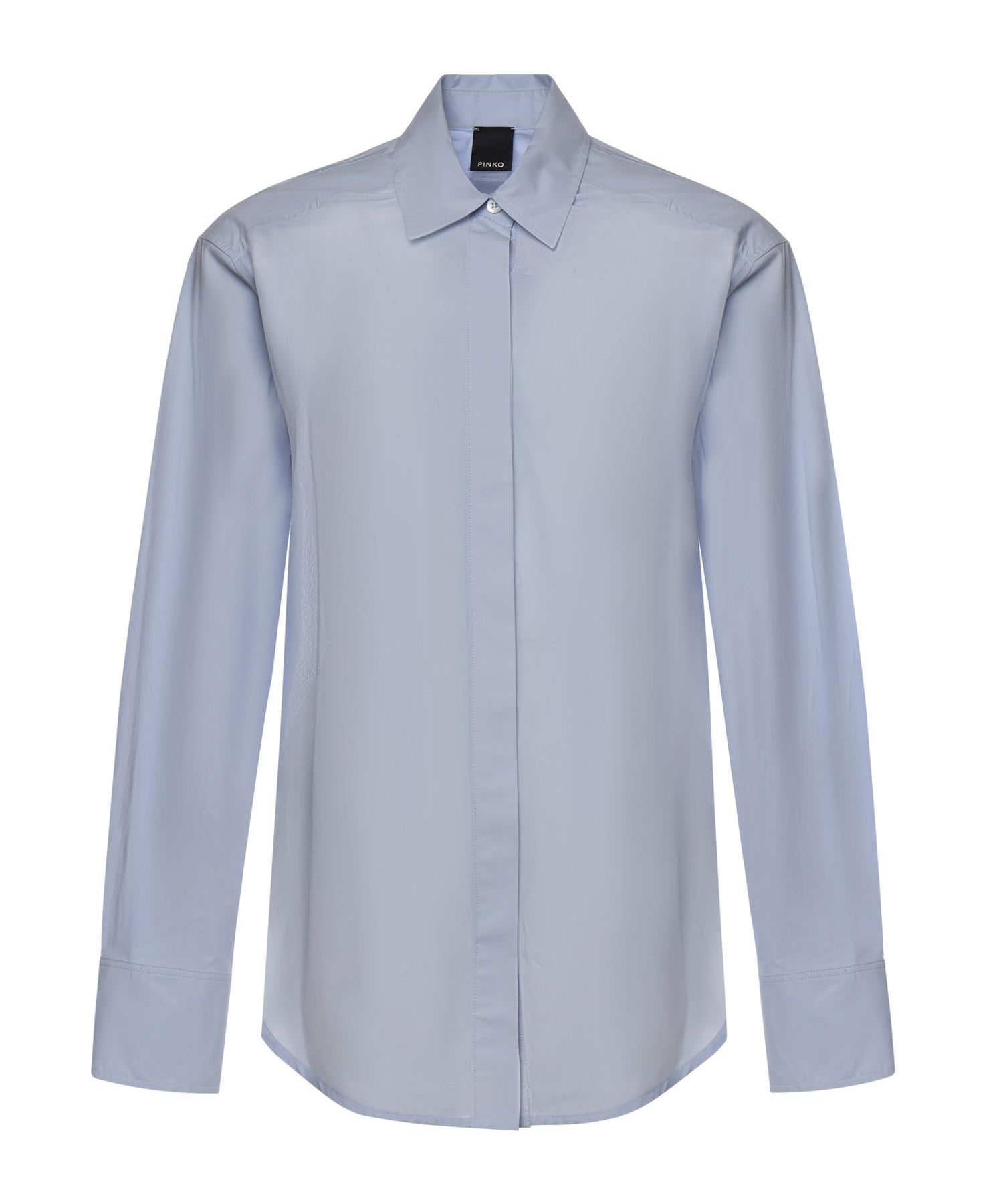 Camicia in popeline e crêpe 105434 A3DLG50 PINKO 