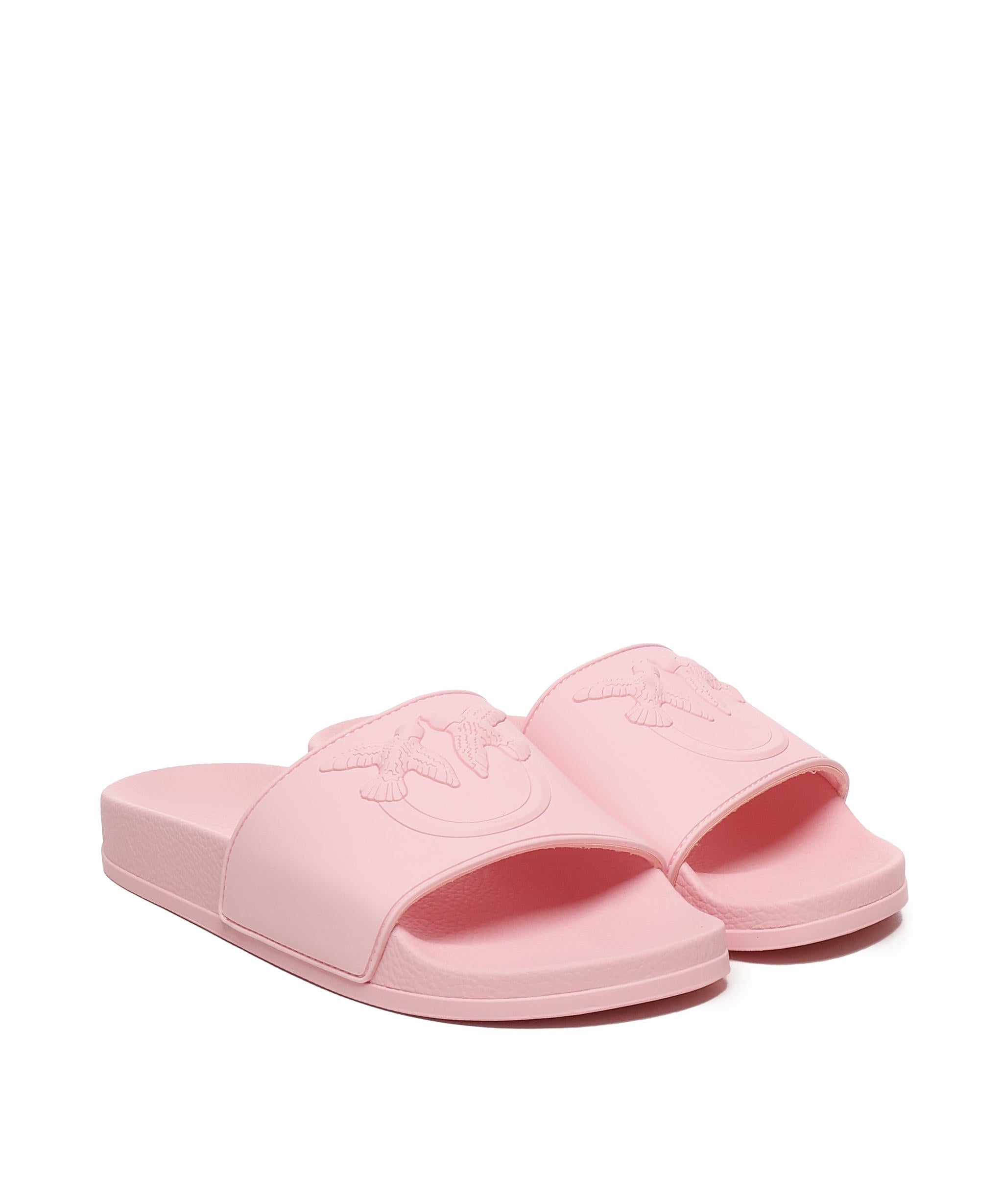 Slide in gomma con logo SS0093 E027O99 PINKO 