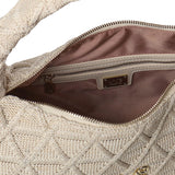 Borsa a spalla con logo 73BS9MB01 DALIAOFF WHITE V° 73 