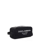 Necessaire in nylon con logo gommato BT0989 AG1828B956 DOLCE & GABBANA 