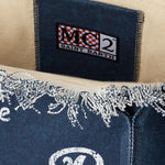 Borsa a mano Vanity in canvas di cotone VAMI001 03274H MC2 SAINT BARTH 