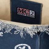 Borsa a mano Vanity in canvas di cotone VAMI001 03274H MC2 SAINT BARTH 