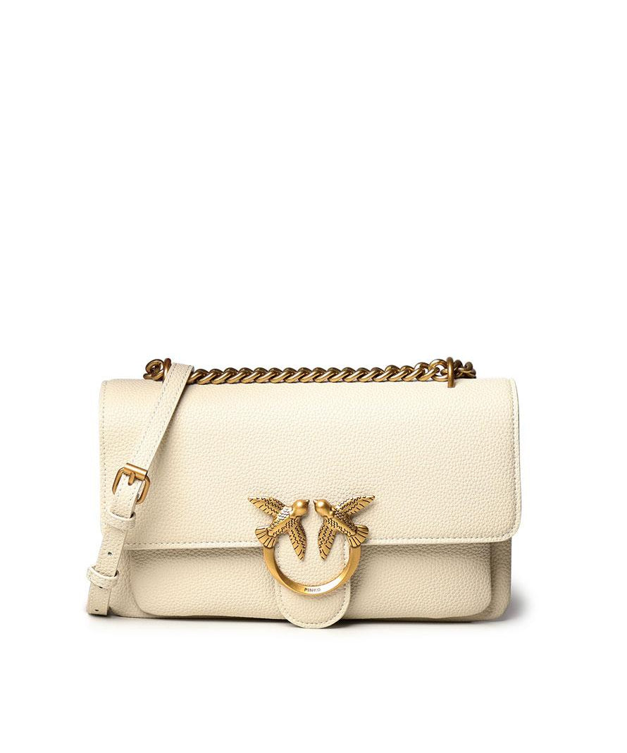 Borsa piccola a tracolla Love Bag in pelle morbida 104528 A29QZ14Q PINKO 