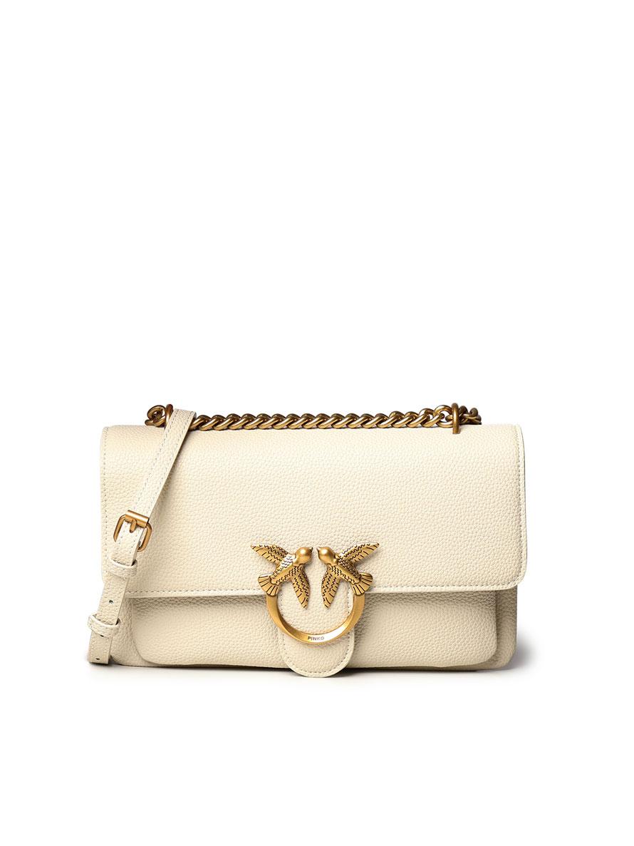 Borsa piccola a tracolla Love Bag in pelle morbida 104528 A29QZ14Q PINKO 