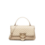 Borsa Love Lady Puff Chevron 100043 A0GKC50Q PINKO 