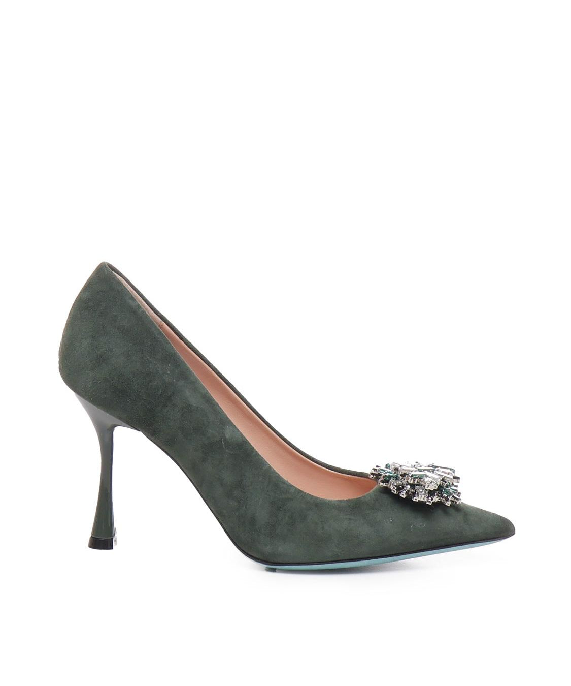 Décolleté Alena in suede ALENA 039 CAMOSCIOVERDE FRATELLI RUSSO 
