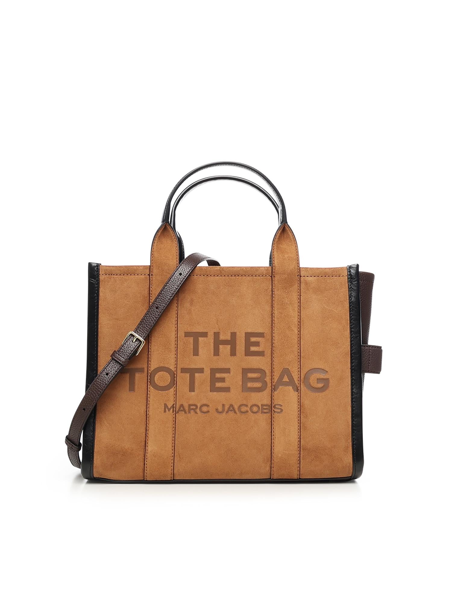 Borsa The medium tote in pelle scamosciata 2F5HTT029H01 860 MARC JACOBS 