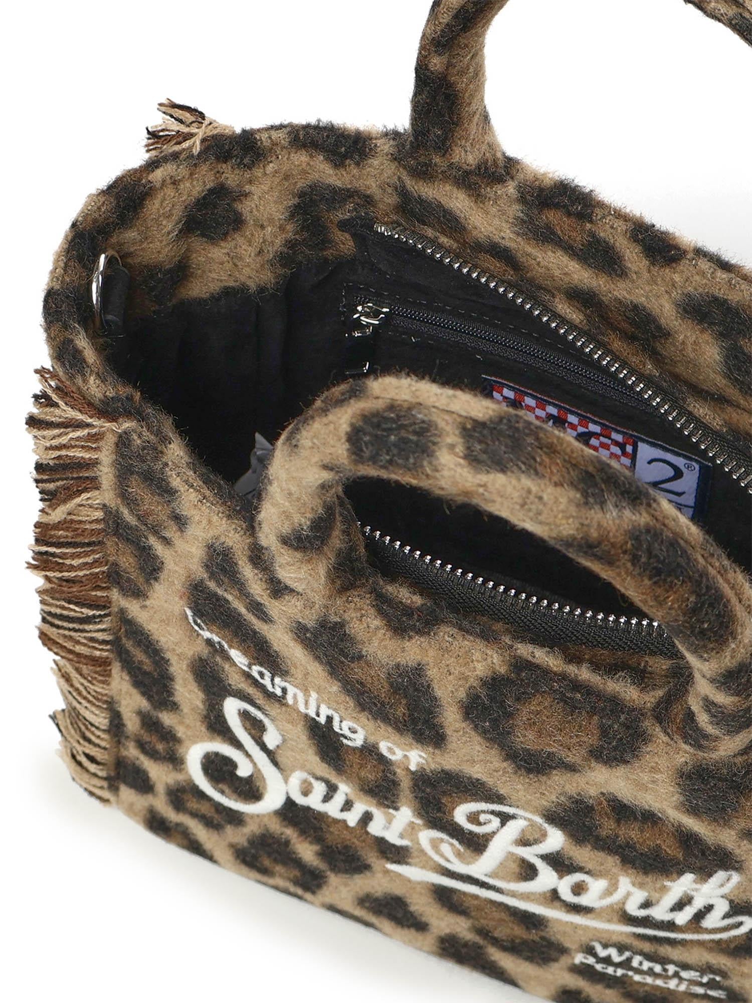 Borsa a mano Vanity Mini Felt in misto lana VAMI024 00223I MC2 SAINT BARTH 