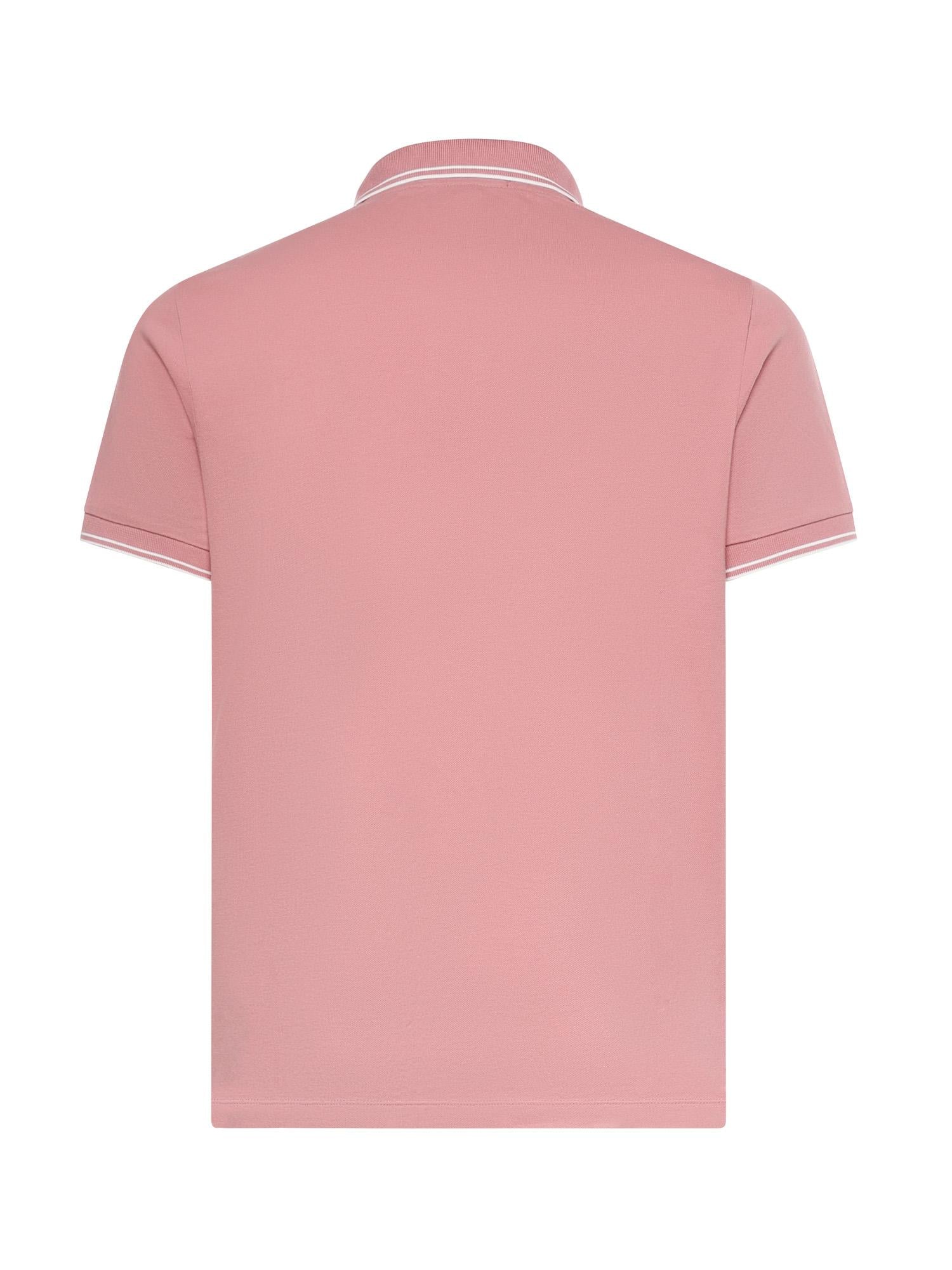 Polo in piqué di cotone con patch Compass L1S152200010 S0018V008G STONE ISLAND 
