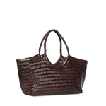 Borsa Nantucket in pelle 8822 DK BROWN DRAGON DIFFUSION 