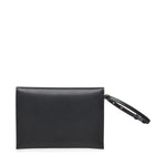 Pochette a mano in pelle con logo 104820 A0F1Z99Q PINKO 
