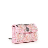Borsa mini Kensington in rafia 5603498999 PINK KURT GEIGER 