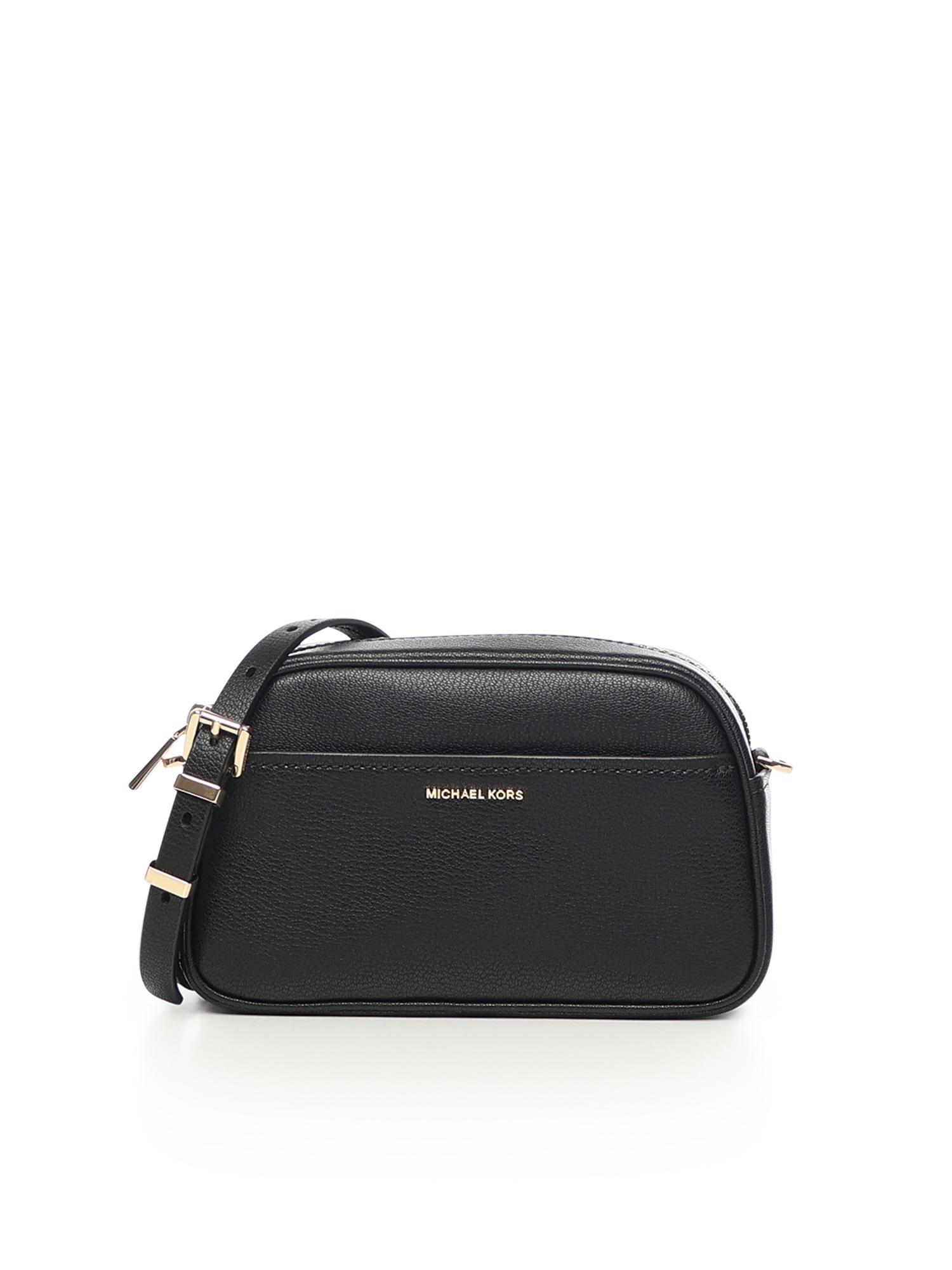 Camera bag a tracolla Jet Set in pelle 32F5GJ6C5L 001 MICHAEL MICHAEL KORS 