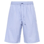 Bermuda in popeline rigato GV5MAT FR513S8052 DOLCE & GABBANA 