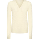 Maglia con scollo a V e logo 211971866 001 POLO RALPH LAUREN 
