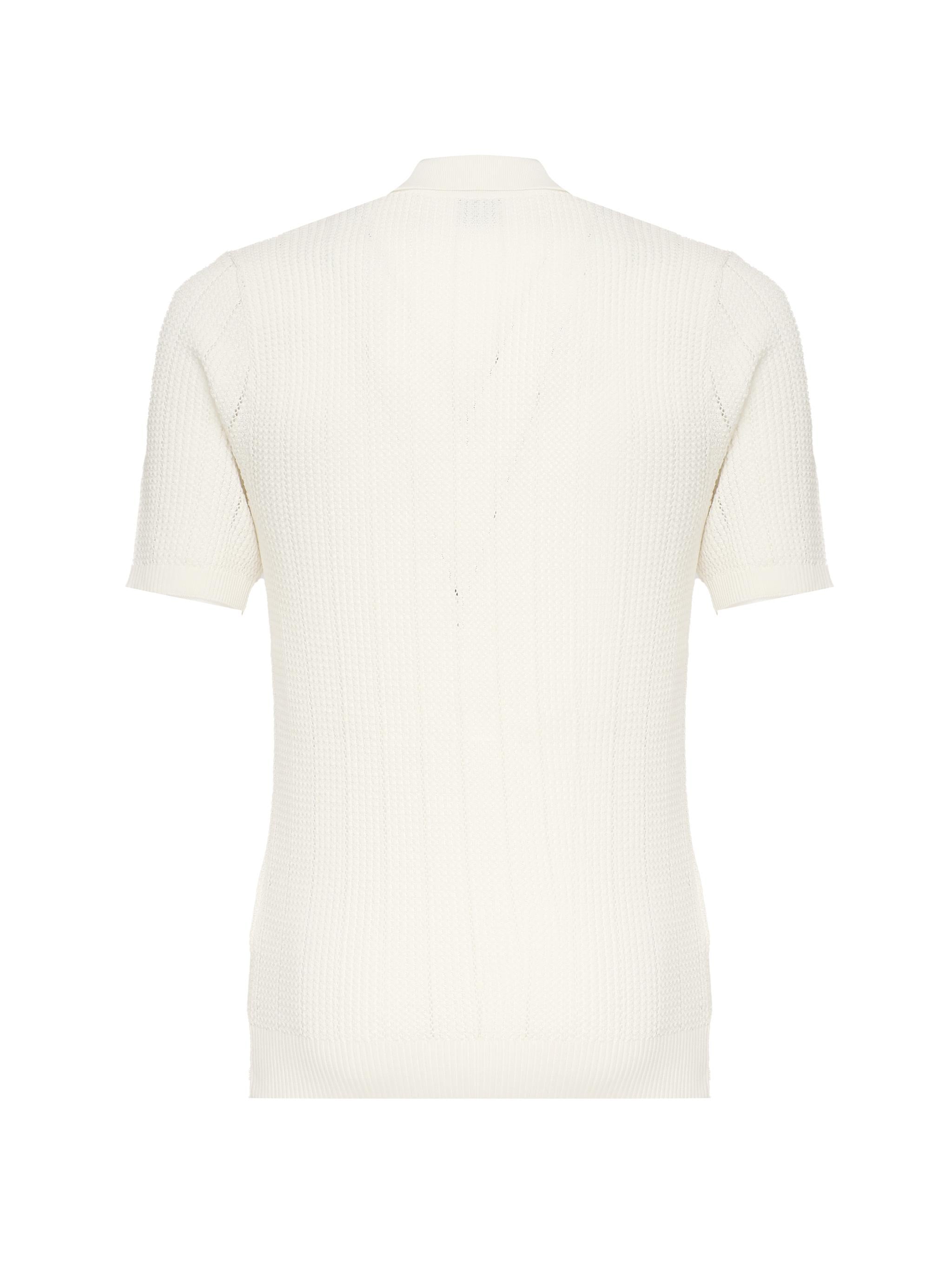 Polo con zip a coste K76POLK17MAG0A001 01 ELEVENTY 